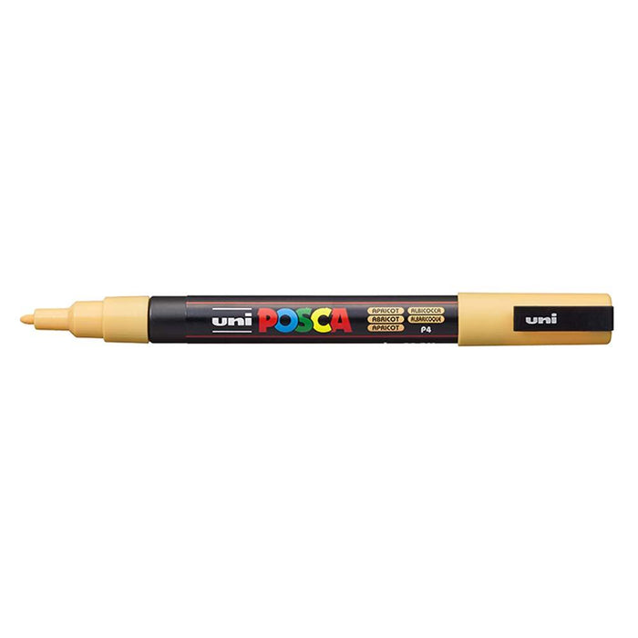 Uni Posca Paint Marker PC-3M, Apricot, Fine Tip 0.9-1.3mm CX250194