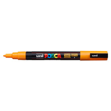 Uni Posca Paint Marker, PC-3M, Bright Yellow, Fine Tip, 0.9-1.3mm CX250132