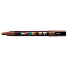 Uni Posca Paint Marker, PC-3M, Brown, Fine Tip, 0.9-1.3mm CX250076