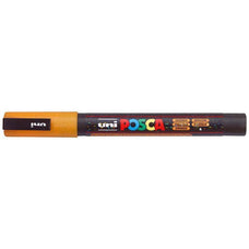 Uni Posca Paint Marker PC-3M, Glitter Orange, Fine Tip 0.9-1.3mm CX250156