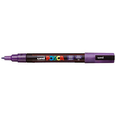 Uni Posca Paint Marker PC-3M, Glitter Violet, Fine Tip 0.9-1.3mm CX250155