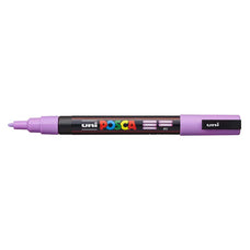 Uni Posca Paint Marker PC-3M, Lavender, Fine Tip 0.9-1.3mm CX250197