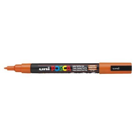 Uni Posca Paint Marker, PC-3M, Light Orange, Fine Tip, 0.9-1.3mm CX250137