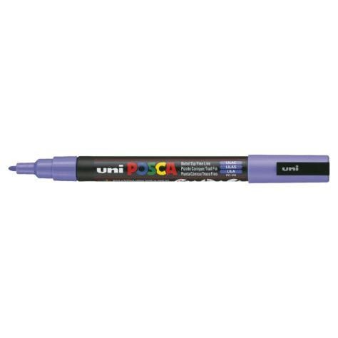 Uni Posca Paint Marker, PC-3M, Lilac, Fine Tip, 0.9-1.3mm CX250139