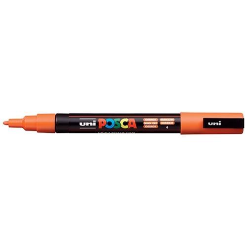 Uni Posca Paint Marker, PC-3M, Orange, Fine Tip, 0.9-1.3mm CX250077