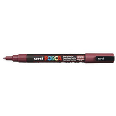Uni Posca Paint Marker, PC-3M, Red Wine, Fine Tip, 0.9-1.3mm CX250136