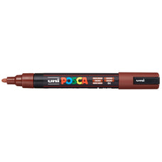 Uni Posca Paint Marker PC-5M, Cacao Brown, Medium Bullet Tip 1.8-2.5mm CX249300