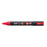 Uni Posca Paint Marker PC-5M, Fluoro Red, Medium Bullet Tip 1.8-2.5mm CX249040