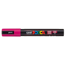 Uni Posca Paint Marker PC-5M, Fushsia, Medium Bullet Tip 1.8-2.5mm CX1000948