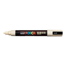 Uni Posca Paint Marker PC-5M, Ivory, Medium Bullet Tip 1.8-2.5mm CX249042