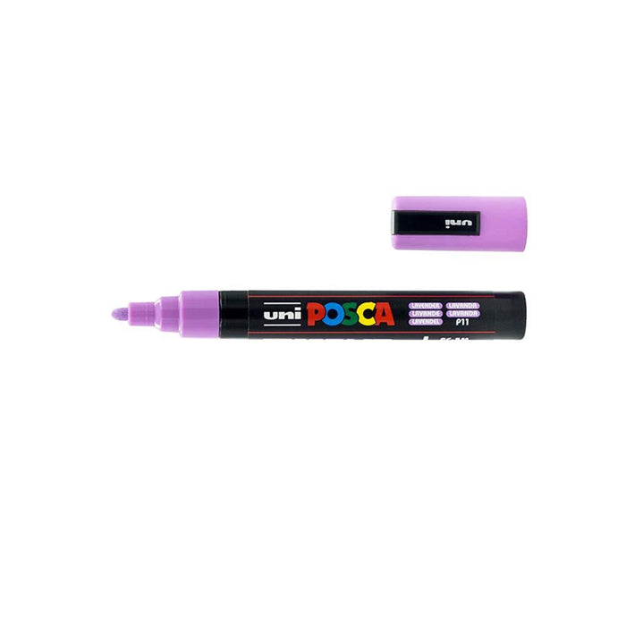Uni Posca Paint Marker PC-5M, Lavender, Medium Bullet Tip 1.8-2.5mm CX250200