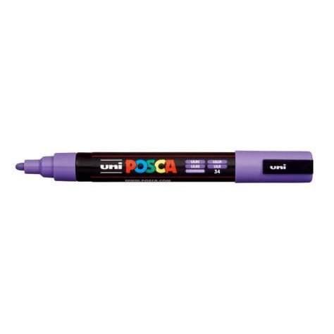 Uni Posca Paint Marker PC-5M, Lilac, Medium Bullet Tip 1.8-2.5mm CX250168