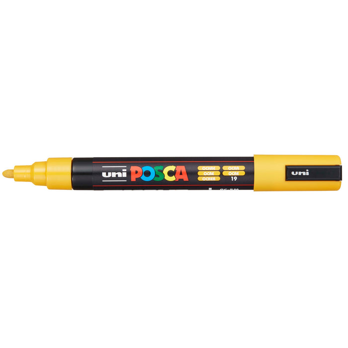 Uni Posca Paint Marker PC-5M, Ochre, Medium Bullet Tip 1.8-2.5mm CX249304