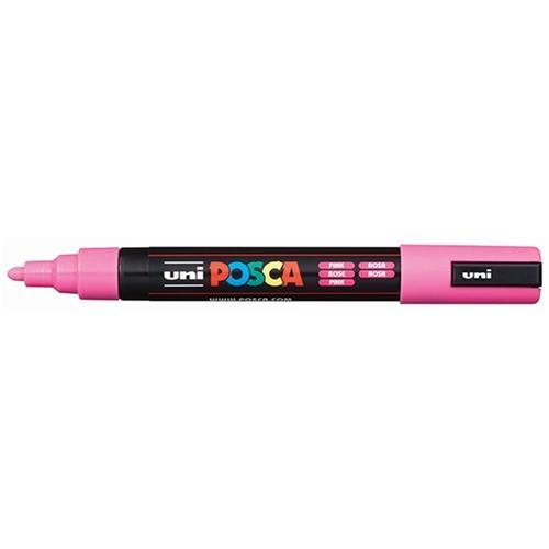 Uni Posca Paint Marker, PC-5M, Pink, Medium Bullet Tip, 1.8-2.5mm CX250044