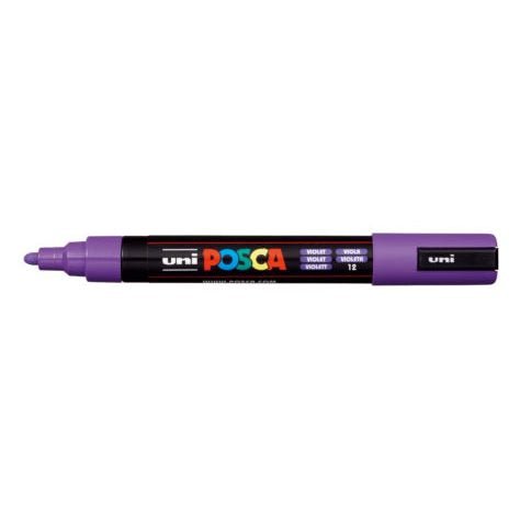 Uni Posca Paint Marker PC-5M, Violet, Medium Bullet Tip 1.8-2.5mm CX250160