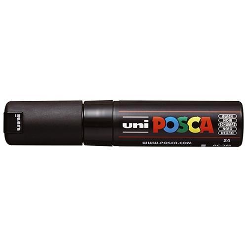 Uni Posca Paint Marker, PC-7M, Black, Bold Bullet Tip, 4.5-5.5mm CX249821