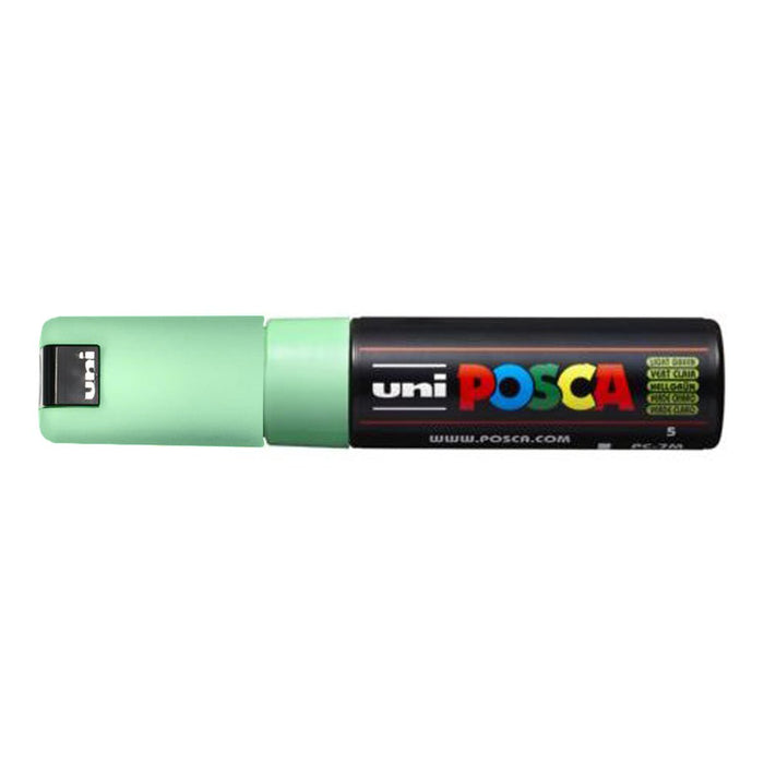Uni Posca Paint Marker PC-7M, Light Green, Bold Bullet Tip 4.5-5.5mm CX250176