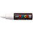 Uni Posca Paint Marker, PC-7M, White, Bold Bullet Tip, 4.5-5.5mm CX249832