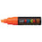 Uni Posca Paint Marker PC-8K, Fluoro Orange, Chisel Tip 8.0mm CX249072