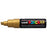 Uni Posca Paint Marker, PC-8K, Gold, Chisel Tip, 8.0mm CX250059