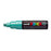 Uni Posca Paint Marker PC-8K, Metallic Green, Chisel Tip 8.0mm CX249100