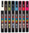 Uni Posca Paint Marker Set, PC-3M, Set of 8 Markers, Assorted Pastel Colours, Fine Tip, 0.9-1.3mm (PC3MDC8C) CX1000941