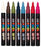 Uni Posca Paint Marker Set, PC-3M, Set of 8 Markers, Assorted Pastel Colours, Fine Tip, 0.9-1.3mm (PC3MDC8C) CX1000941