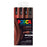 Uni Posca Paint Marker Set, PC-5M, Pack of 4 Shades of Brown, PC5M4PSHBN, Medium Bullet Tip, 1.8-2.5mm CX1023103