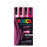 Uni Posca Paint Marker Set, PC-5M, Pack of 4 Shades of Pink, PC5M4PSHPK, Medium Bullet Tip, 1.8-2.5mm CX1023104