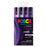 Uni Posca Paint Marker Set, PC-5M, Pack of 4 Shades of Purple, PC5M4PSHPURP, Medium Bullet Tip, 1.8-2.5mm CX1023105