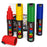 Uni Posca Paint Marker Set, PC-7M, Assorted Colours, Set of 4 Markers, Bold Bullet Tip, 4.5-5.5mm, Green Yellow Red Blue CX250211