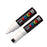 Uni Posca Paint Marker Set, PC-7M, Black & White, Set of 4 Markers, Bold Bullet Tip, 4.5-5.5mm CX250212