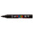 Uni Posca PC-5BR Brush Tip Marker 1-4mm Medium, Black CX1003290