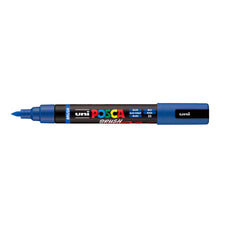 Uni Posca PC-5BR Brush Tip Marker 1-4mm Medium, Blue CX1003284