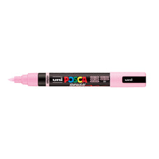 Uni Posca PC-5BR Brush Tip Marker 1-4mm Medium, Light Pink CX1003292