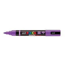 Uni Posca PC-5BR Brush Tip Marker 1-4mm Medium, Violet CX1003285