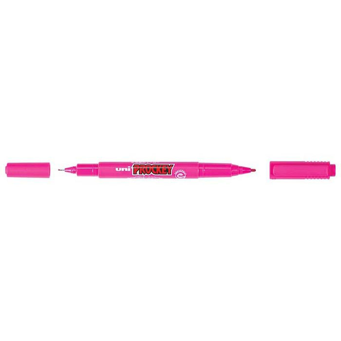 Uni Prockey Marker Dual Tip 0.4/0.9mm Wine PM-120 CX249561