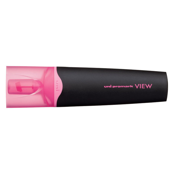 Uni Promark View 5.2mm Chisel Tip Pink Highlighter (USP-200) CX249144
