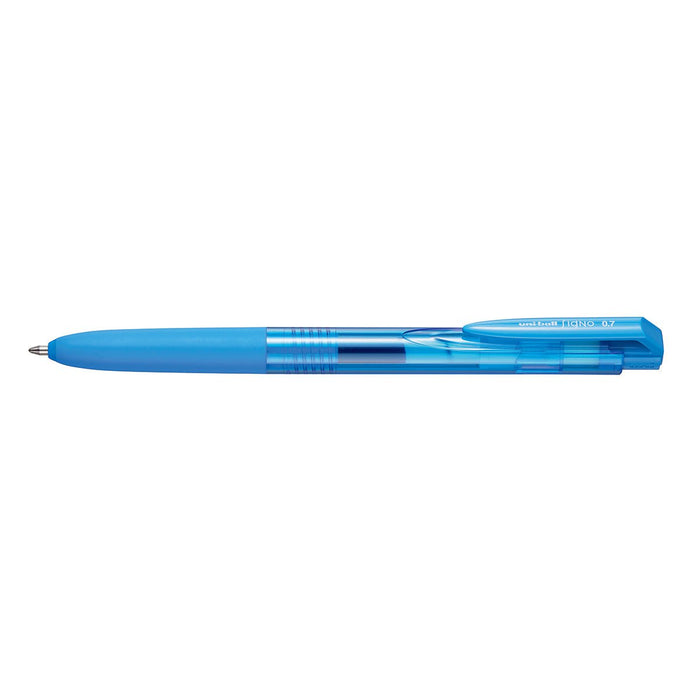 Uni Signo RT1 Rollerball Pen, 0.7mm, Retractable Light Blue UMN155 CX249525