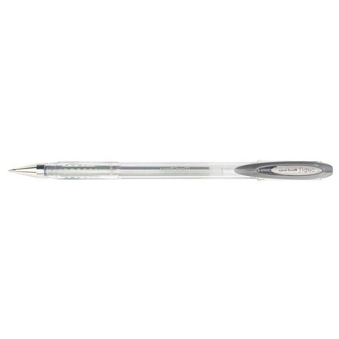 Uni Signo UM-120 Gel Fine Pen - Silver CX249239