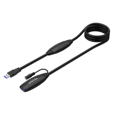 UNITEK 15M USB3.0 Type-A Male to Type-A Female. Built-in USB3.0 Extension Chipset. Plug and Play Data Transfer Speed up to 5Gbps Backward compatible with USB2.0/1.1 *Power Adaptor not Included CDY-3003C