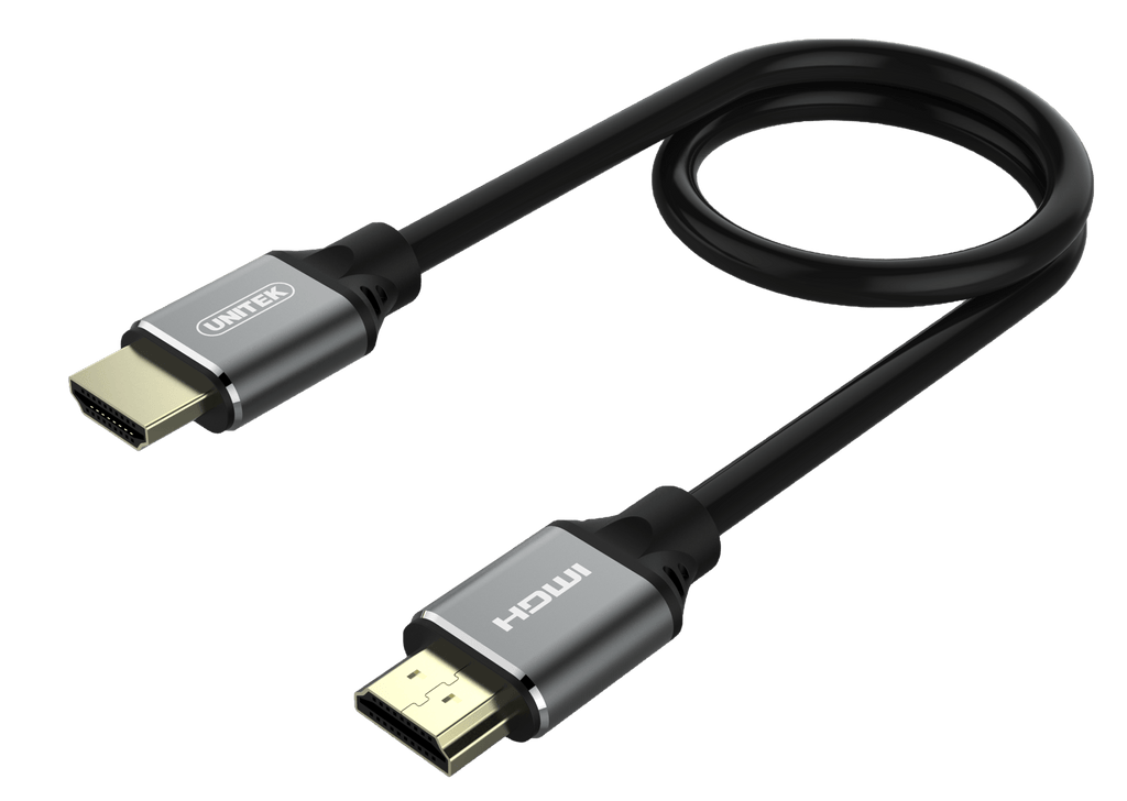 Unitek 2m HDMI 2.1 Full UHD Cable, Up to 8K, Max 7680x4320 60Hz & 4K@1 ...