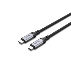 UNITEK 2M USB-C to USB-C Cable. Supports Thunderbolt 3, 240W Super Speed Fast Charging, 40Gbps Data, & & 8K@60Hz Res. CDC14110GY-2M
