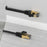 UNITEK 3m CAT 7 Black Flat SSTP 32AWG Patch Lead in PVC Jacket. 500MHz, Gold-plated Contacts with RJ45 (8P8C) Connectors, Compatible with 10GBaseT. CDC1897BK-3M