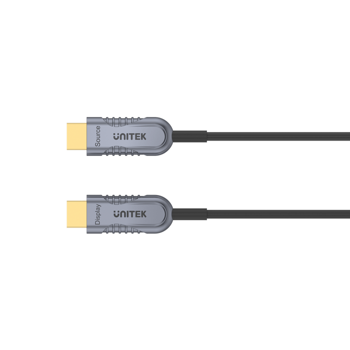 Unitek 5M UltraPro HDMI 2.1 Active Optical Cable. Space Grey, Black CDC11027DGY