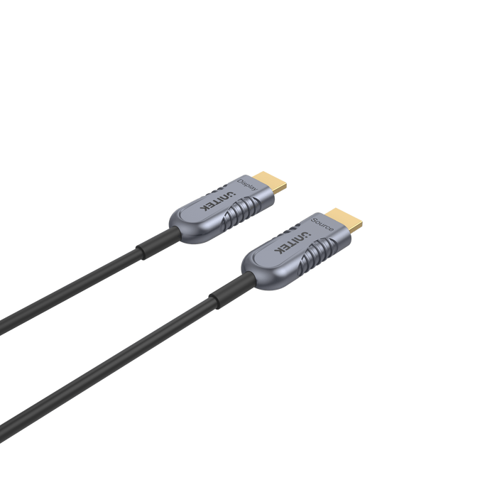 Unitek 80M UltraPro HDMI 2.1 Active Optical Cable. Space Grey, Black CDC11055DGY