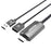 Unitek HDMI 1m Conversion Cable for Mobile Devices, Compatible with Smartphones and Tablets, Space Grey CDM1104A