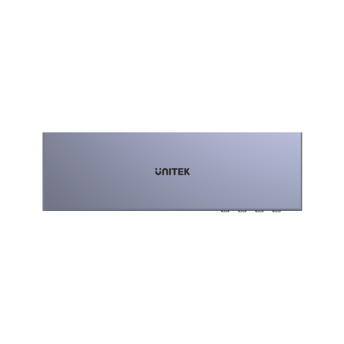 UNITEK HDMI KVM 4-in-1-Out Switch & Supports 4K@60Hz UHD. Includes 4x USB-A Ports, 4x HDMI Inputs & 1x HDMI Output Ports, 4x PC input Ports. Switch Buttons, LED Lights. Includes Cables. CDV306A