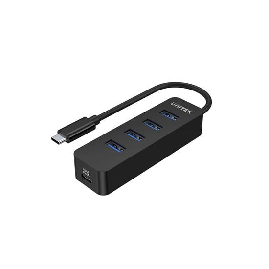 Unitek USB 3.0 4-Port Hub With USB-C Connector Cable CDH1117B