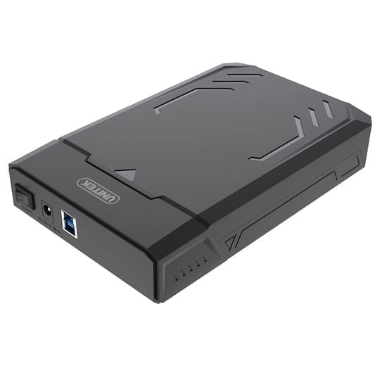 UNITEK USB 3.0 SATA HDD enclosure. Supports 3.5''/2.5'' SATA HDD. Supports SATA 6G/3G/1.5G. Supports UASP (USB Attached SCSI Protocol) accelerates data transfer speed. Includes Power Adapter. CDY-3035